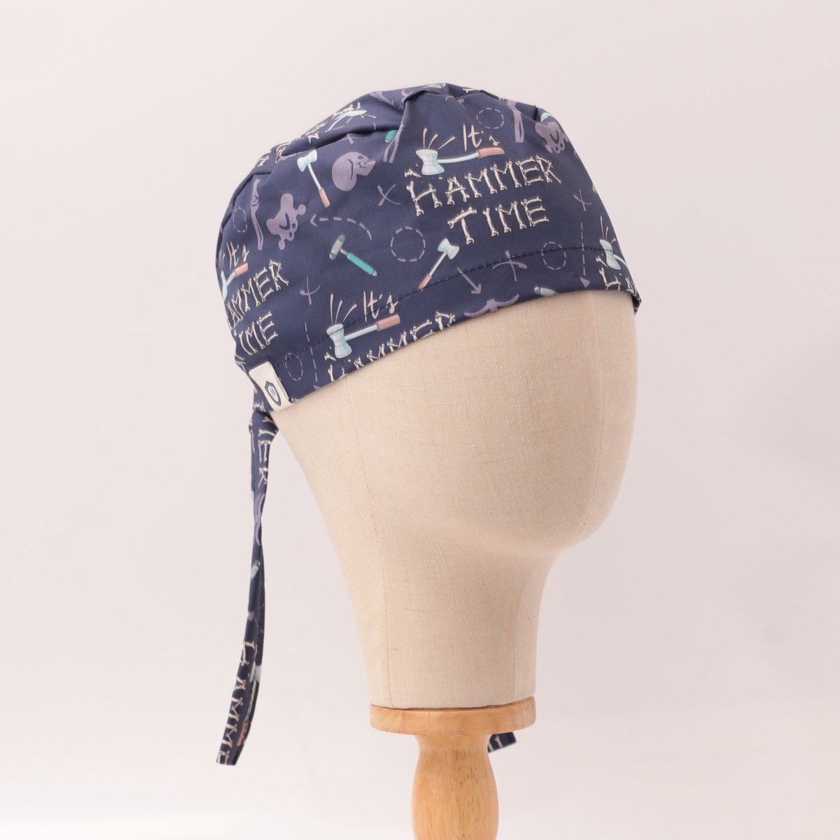 It's Hammer Time Bones Scrub Cap