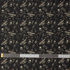 Lets Rock + Roll Anaesthesia fabric pattern detail close-up