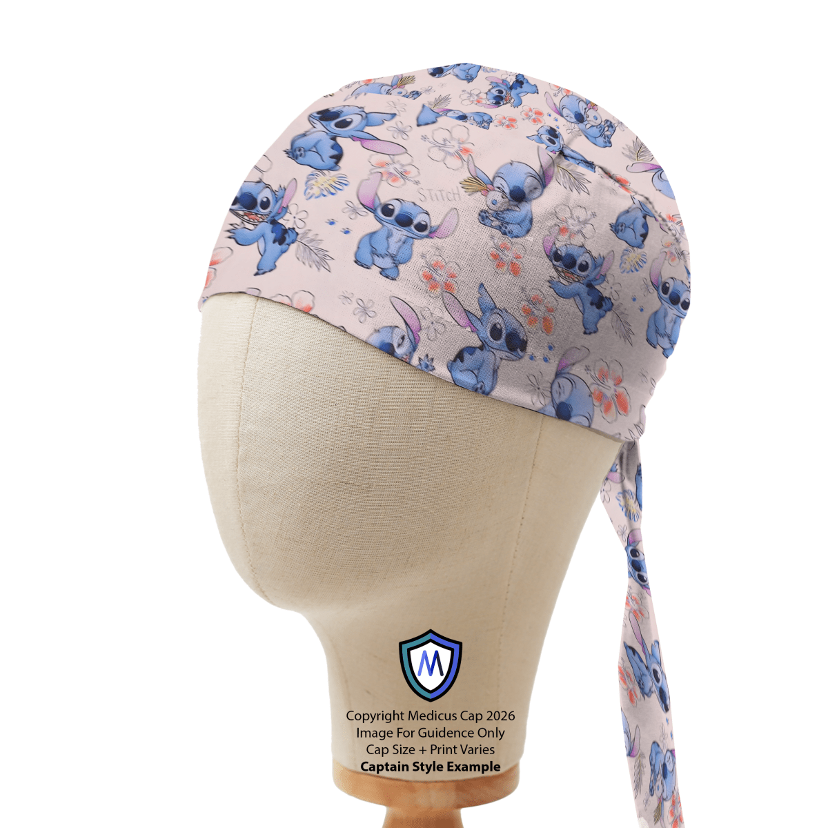 Gorro quirúrgico con diseño de gato de Disney Marie