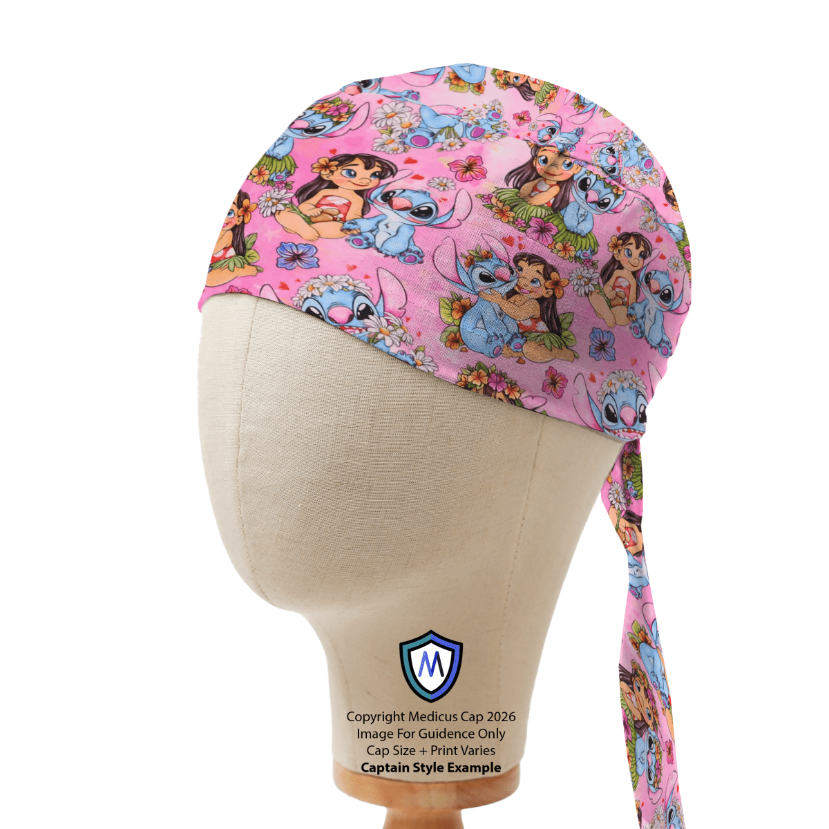 Gorro quirúrgico con diseño de gato de Disney Marie