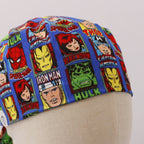 Marvel Avengers Comic Book Front Covers Superhero scrub cap