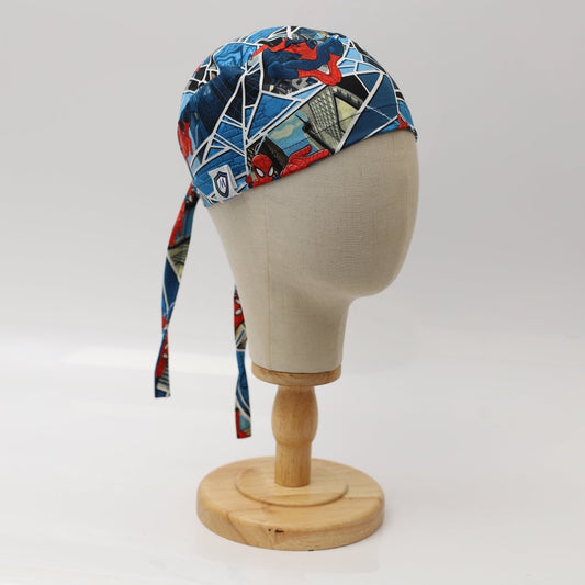 Marvel Spiderman City Escape Web Scrub Cap