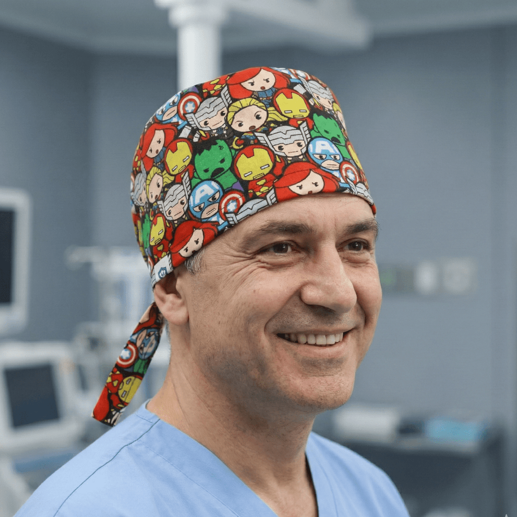 Marvel Avengers Cartoon #2 Scrub Cap