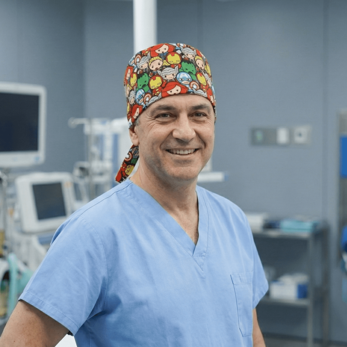 Marvel Avengers Cartoon #2 Scrub Cap