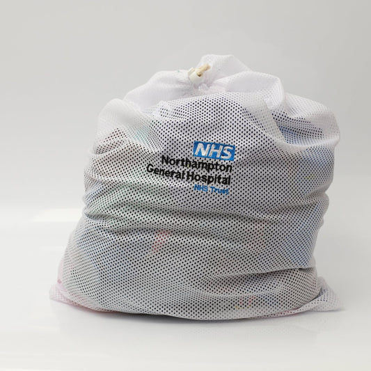 Medicus Caps' hospital laundry bag for scrub cap care.