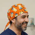 Minions Orange Scrub Cap