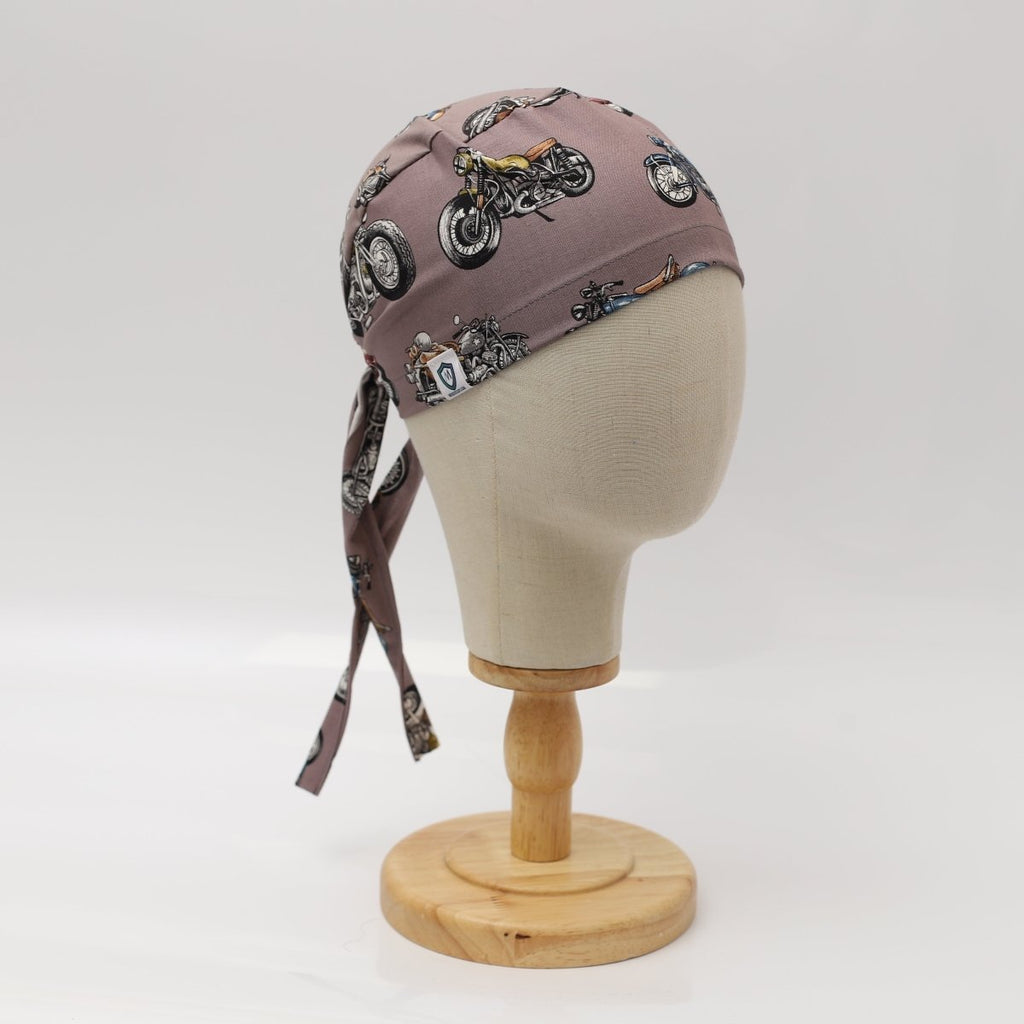 Motorbike Vintage 1950 Scrub Cap