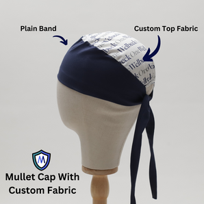 Mullet Version: Make Your Own Custom Printed Scrub Cap