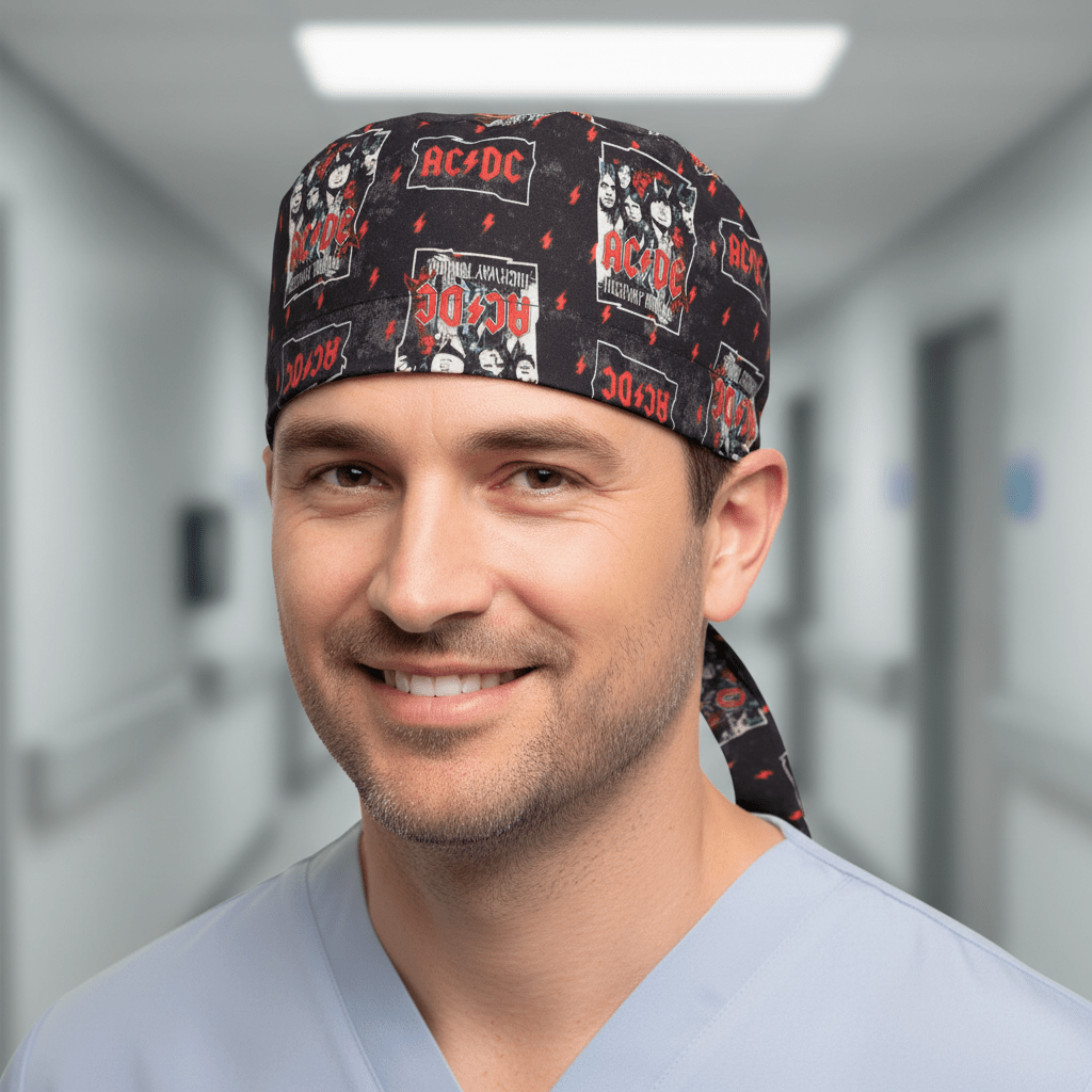 Gorro quirúrgico para instrumentos musicales