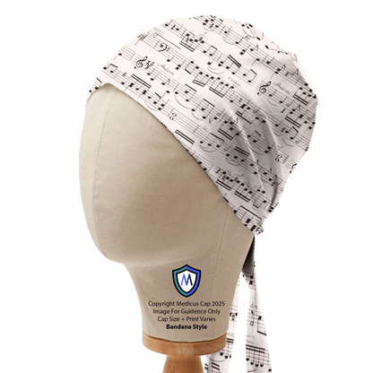 Gorro quirúrgico para instrumentos musicales