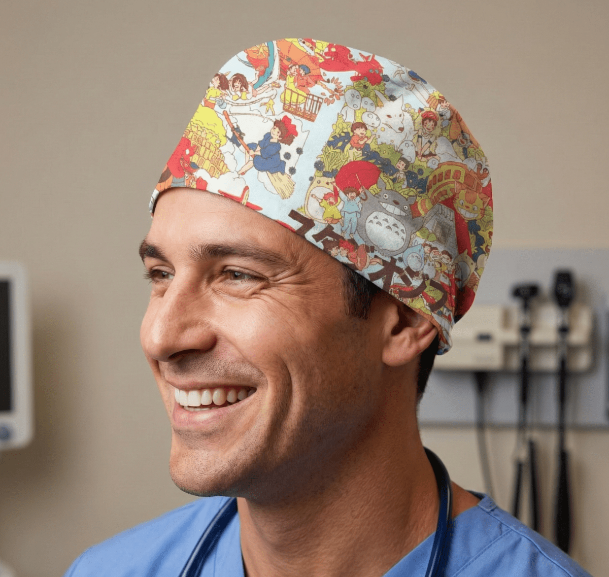 My Neighbour Totoro Fabric Scrub Cap