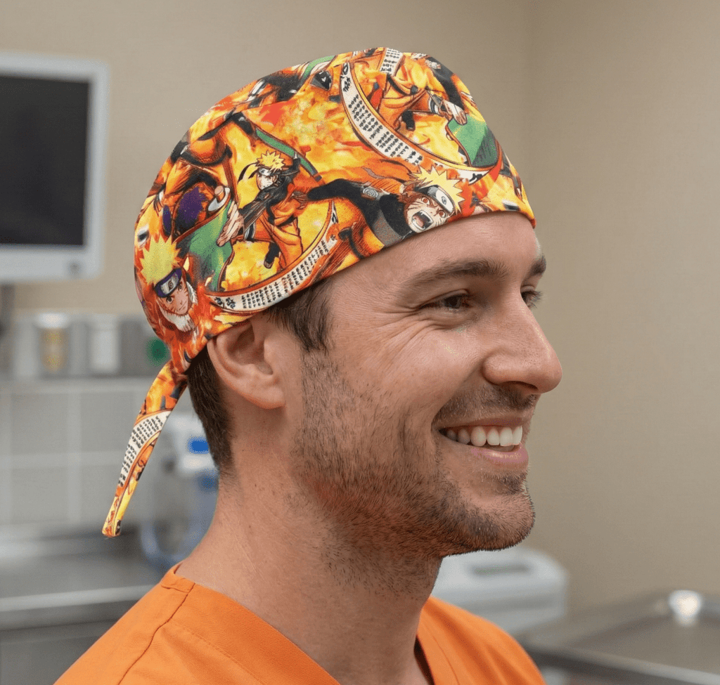 Naruto Shippuden Fabric Scrub Cap