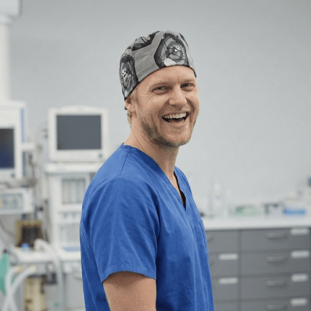 Nightmare Before Christmas Graveyard Scrub Cap