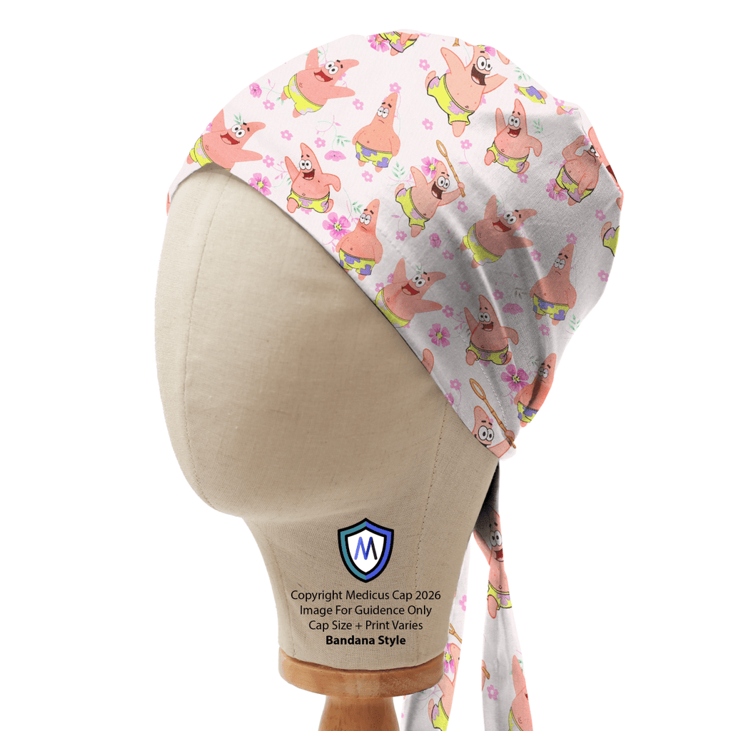 Gorro quirúrgico de Bob Esponja y sus amigos