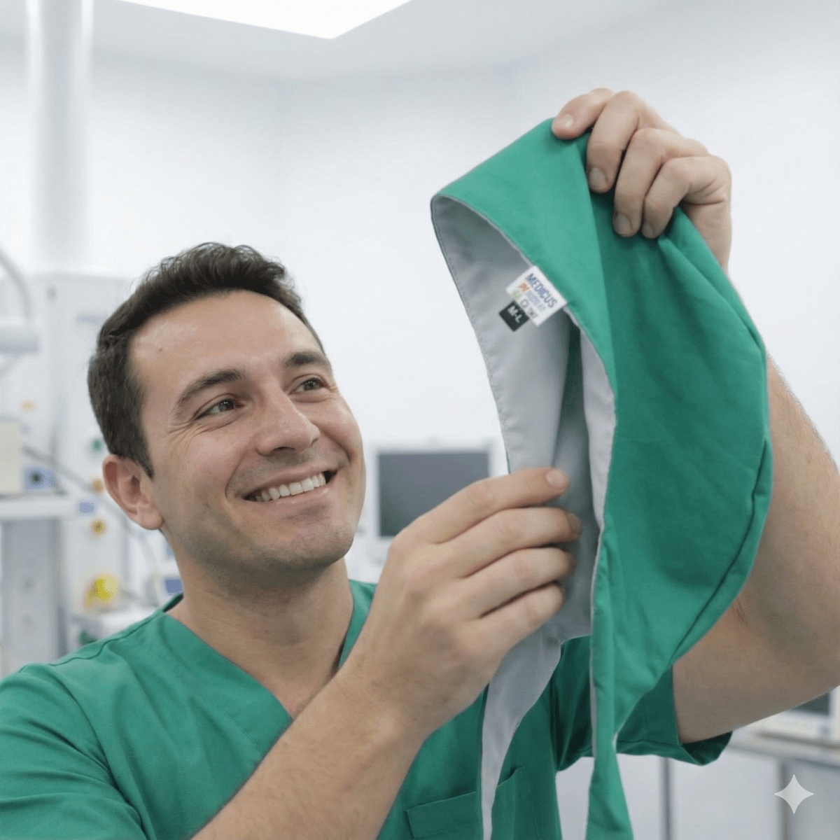 Plain Satin Lined Scrub Caps | 30+ Colours