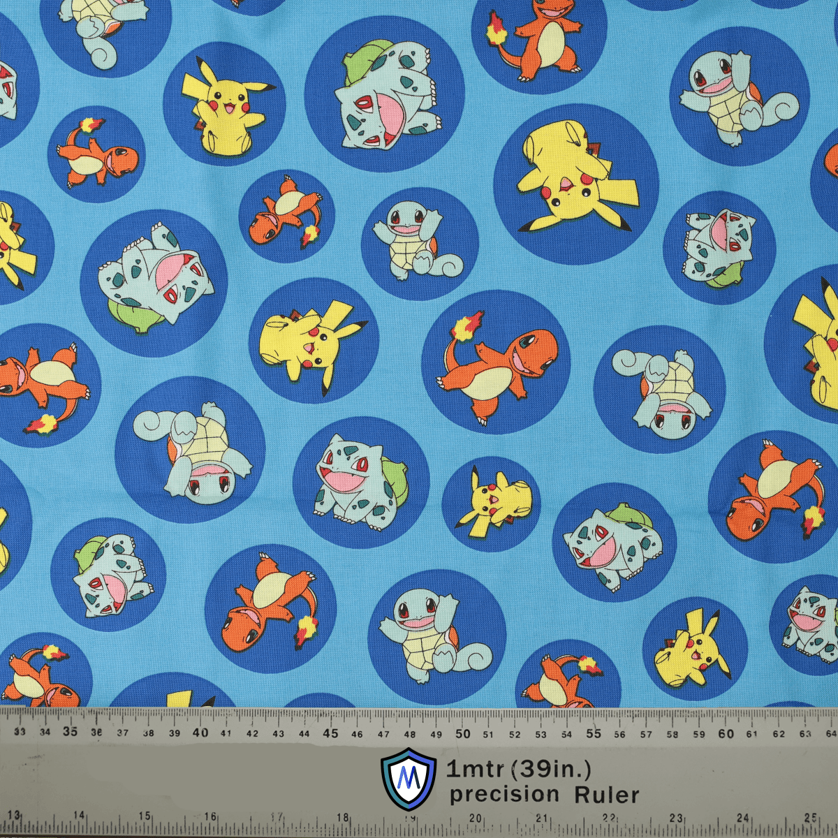 Pokemon Blue Circles Scrub Cap