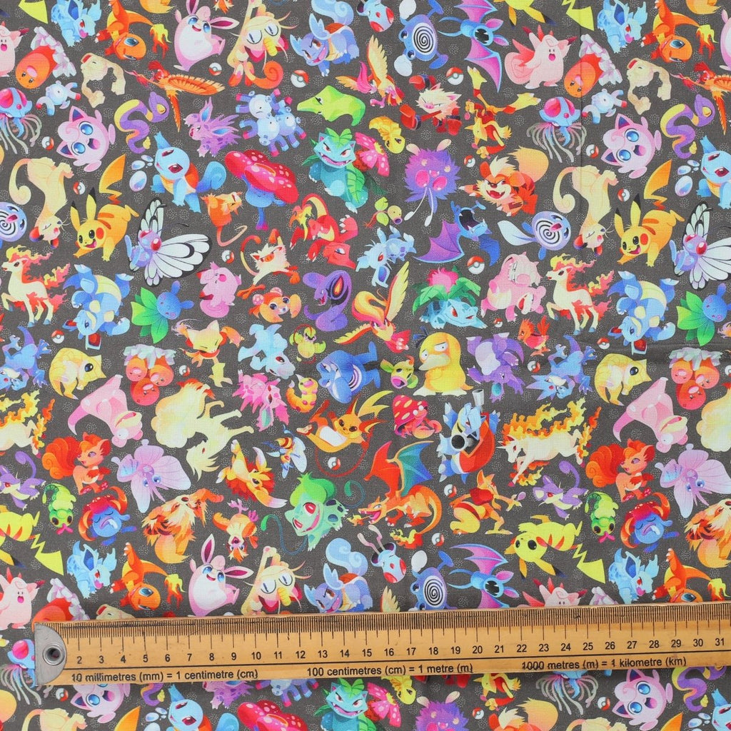 Pokemon Colourful Gang Kawaii Style Scrub Cap