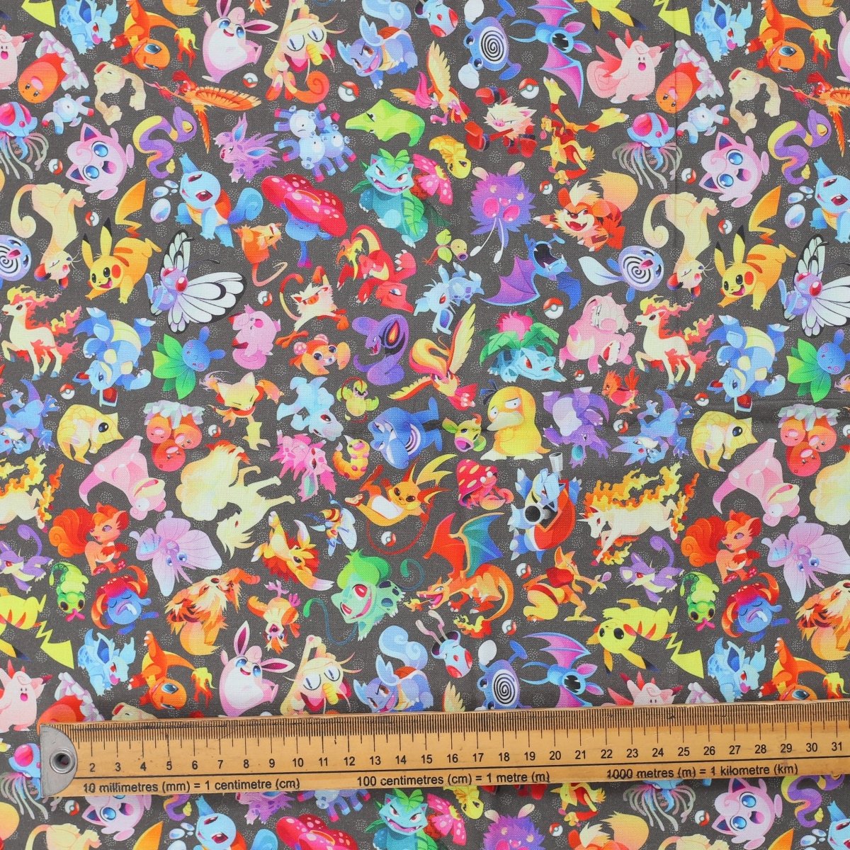 Pokemon Colourful Gang Kawaii Style Scrub Cap