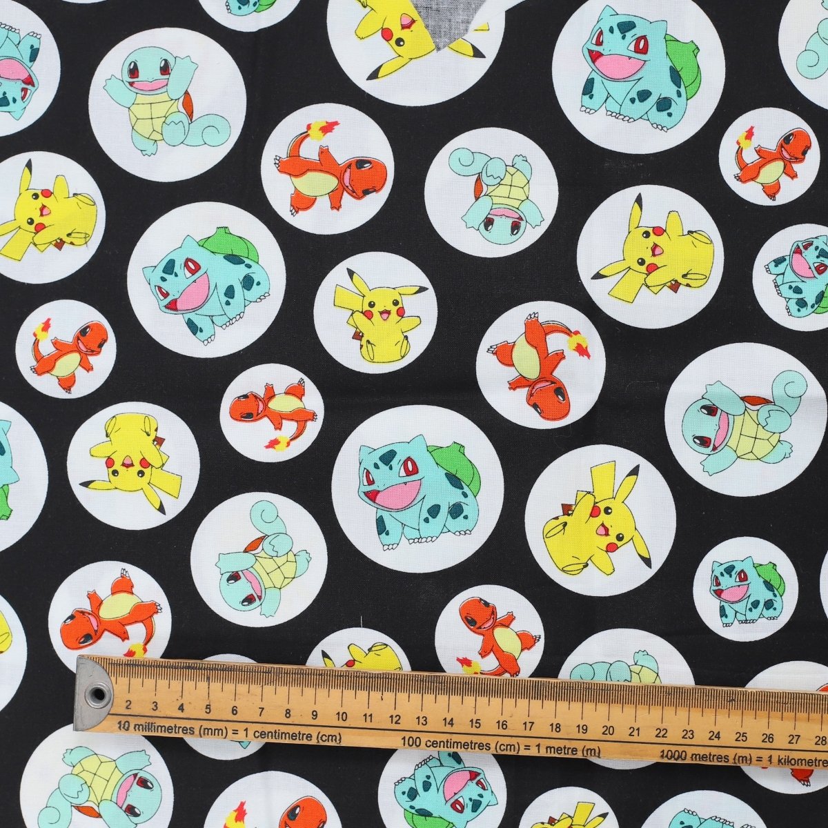Pokemon Black Circles Scrub Cap