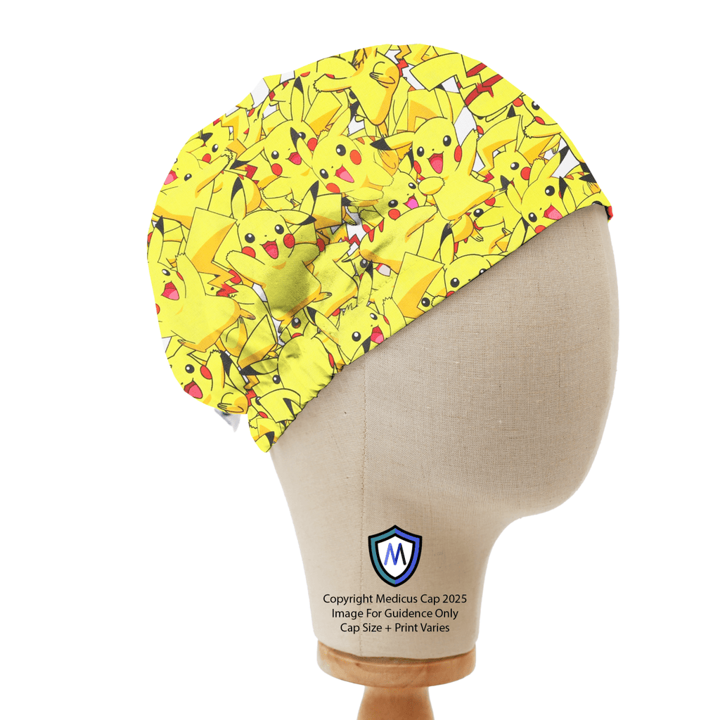 Pokemon Pikachu Mash Up Scrub Cap
