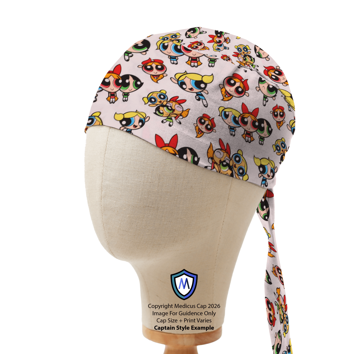 Gorro quirúrgico de Las Chicas Superpoderosas