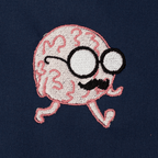 Embroidery - Mr Brain Walking Scrub Cap