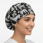 Real 101 Dalmatians scrub cap shown on model