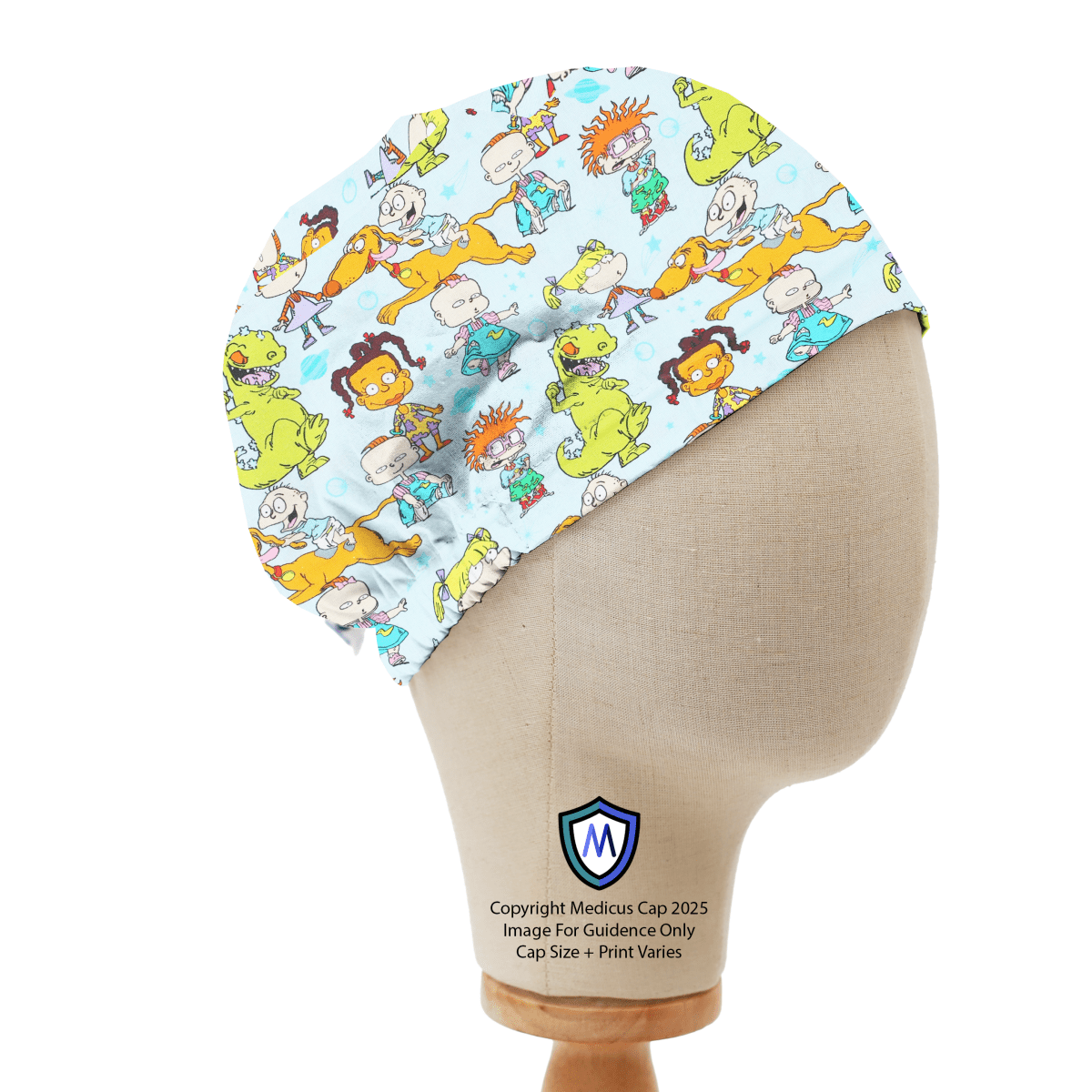 TV Cartoon Rugrats Run Around Scrub Cap