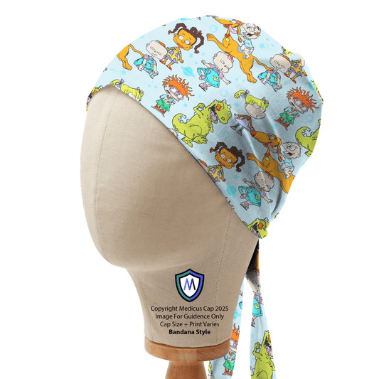Gorro quirúrgico con dibujo animado de televisión Looney Tunes Tweetie Bird