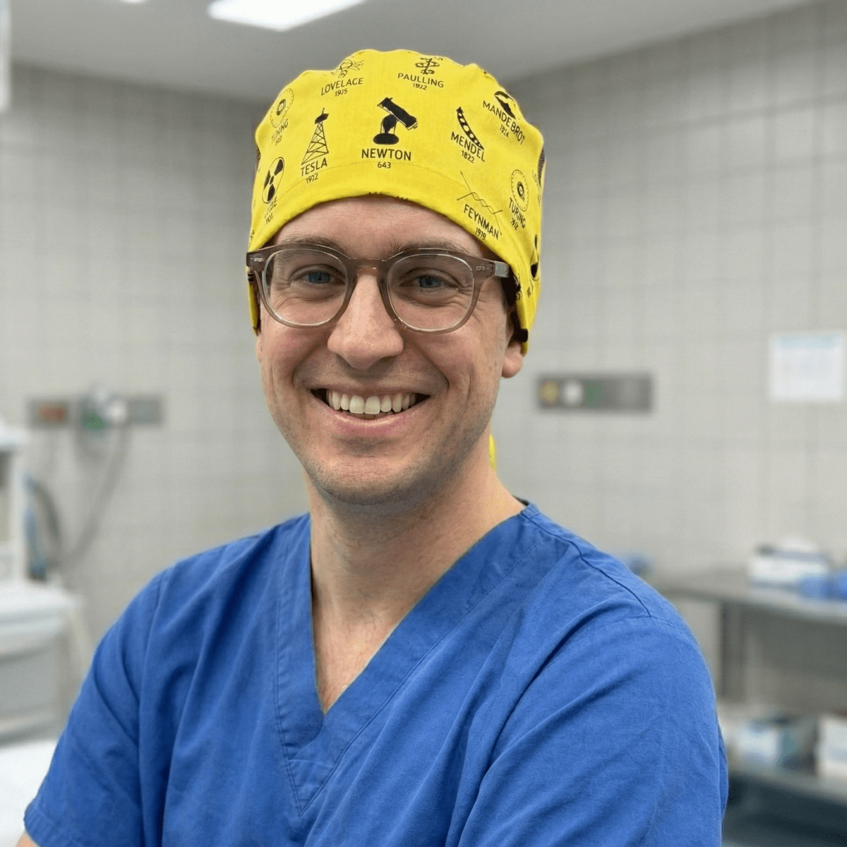 Science Founders Scrub Cap