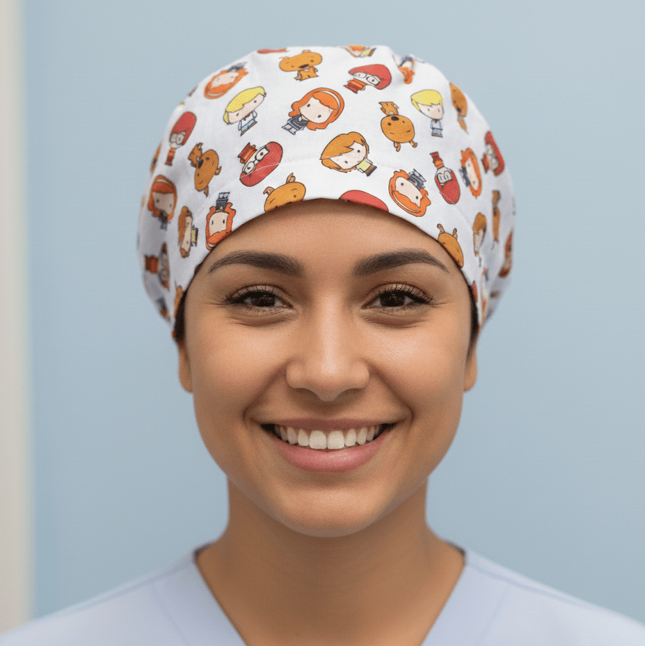 Scooby-Doo Kawaii Scrub Cap