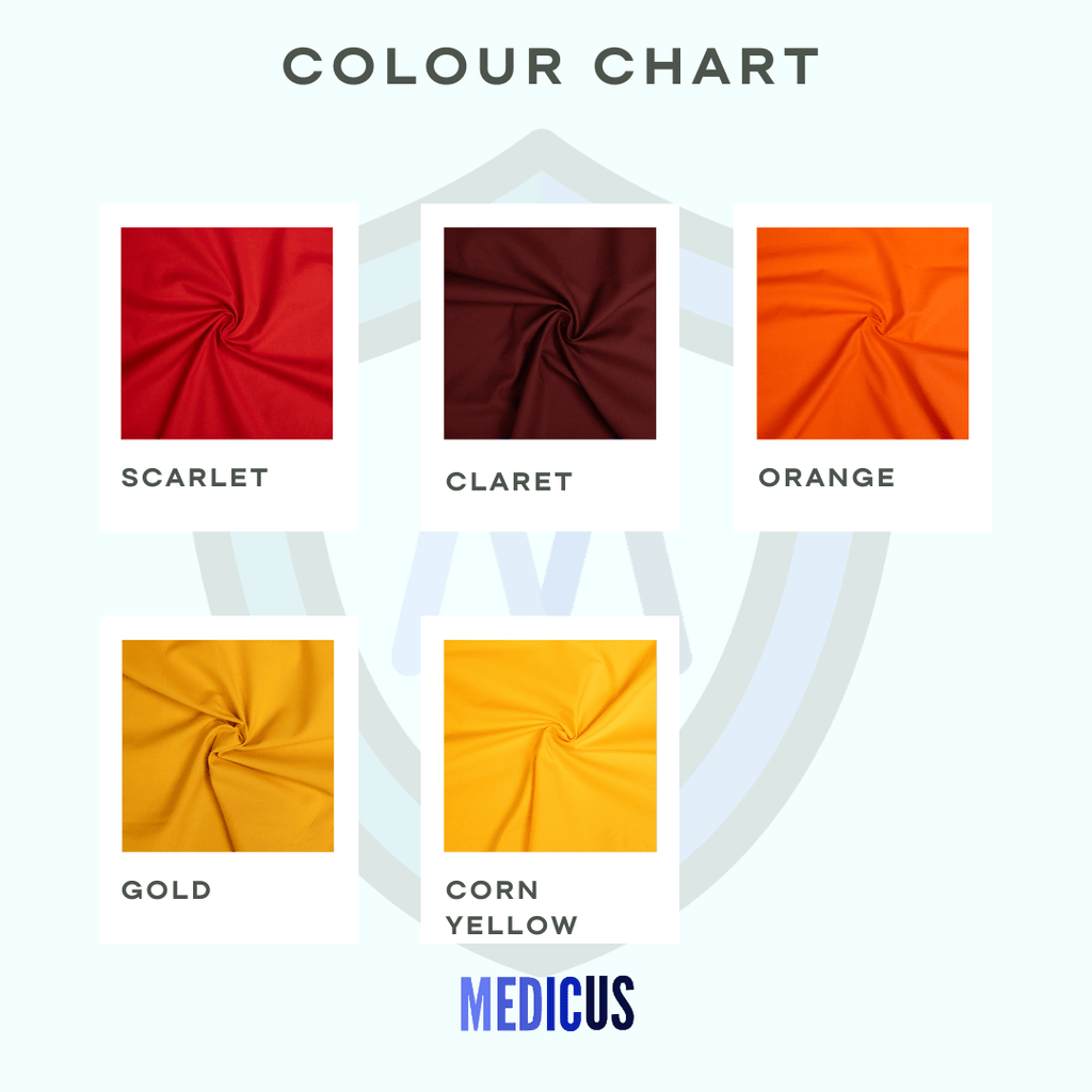 Sample Plain Colour Swatches