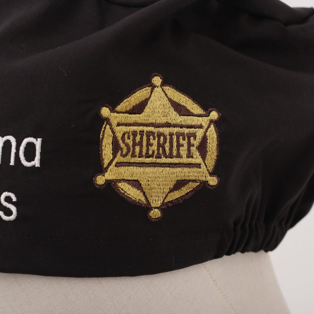 Embroidery - The Sheriff Scrub Cap