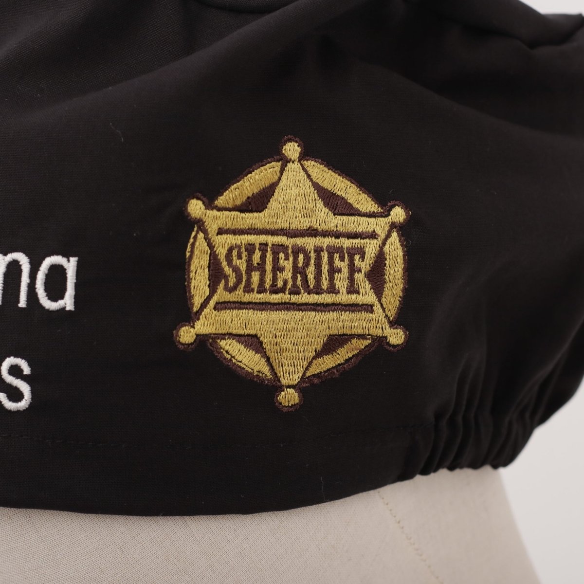 Embroidery - The Sheriff Scrub Cap