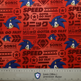 Sonic Speed On Red Gotta Go Fast Scrub Cap from Medicus Scrub Caps