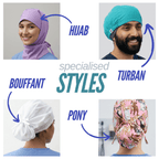 Embroidery - I See Numb People - Scrub Cap