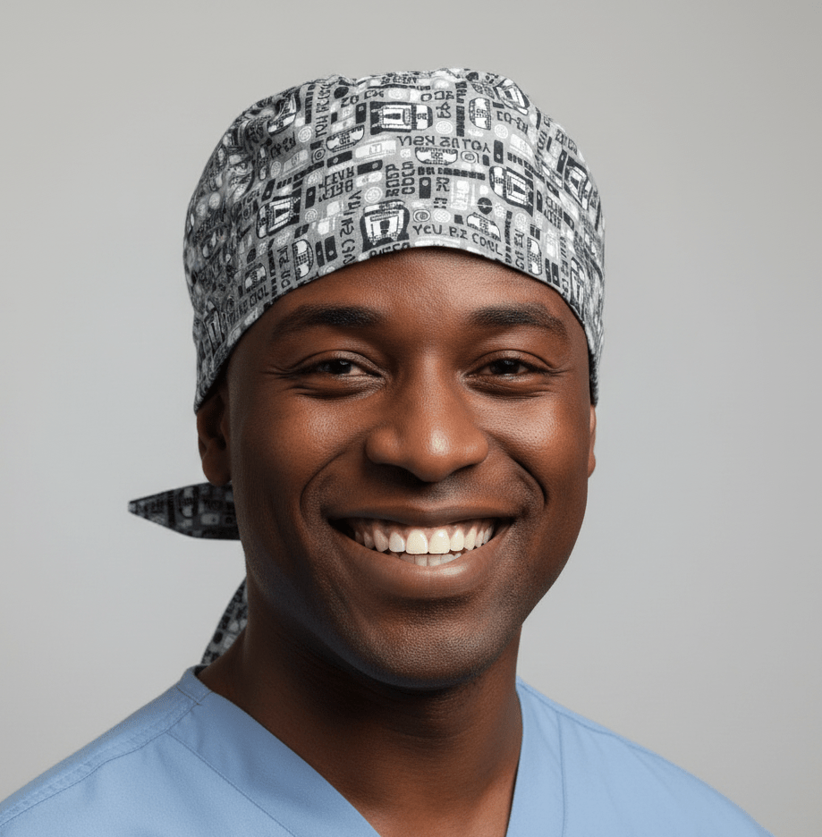 Star Wars R2D2 Robotic Fun Scrub Cap