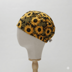 Sunflowers Scrub Cap