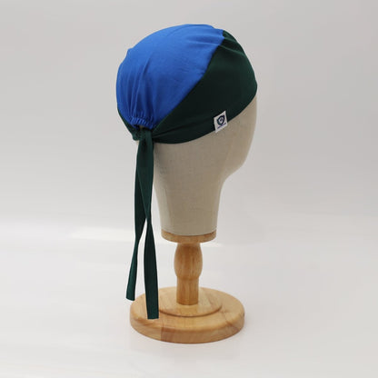Gorro quirúrgico "The Mullet" | Mezcla personalizada de telas lisas y estampadas