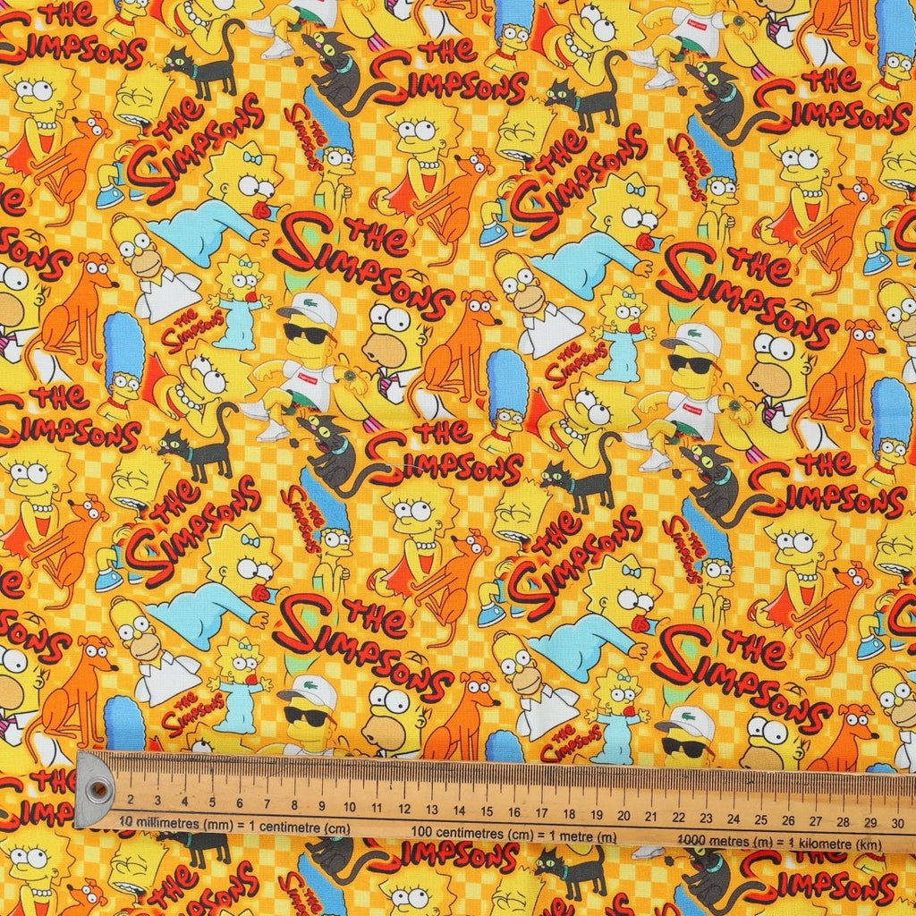 Gorro quirúrgico con cabeza de familia de Los Simpsons, dibujo animado de televisión