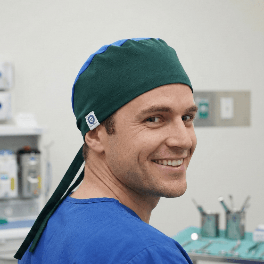 "The Mullet" Scrub Cap