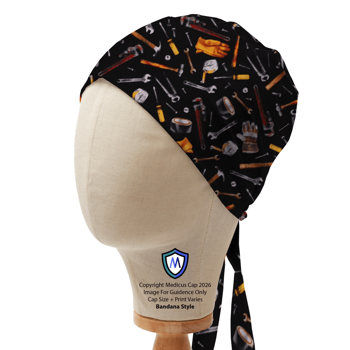 Caja de herramientas Sierra Martillo Gorro de quirófano grande