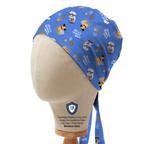 Disney Pixar UP Movie scrub cap in Bandana tie-back style