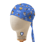 Disney Pixar UP Movie scrub cap in Captain fitted style