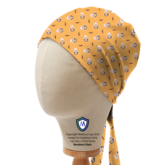 Winnie The Pooh Tigger Repeat Scrub Cap