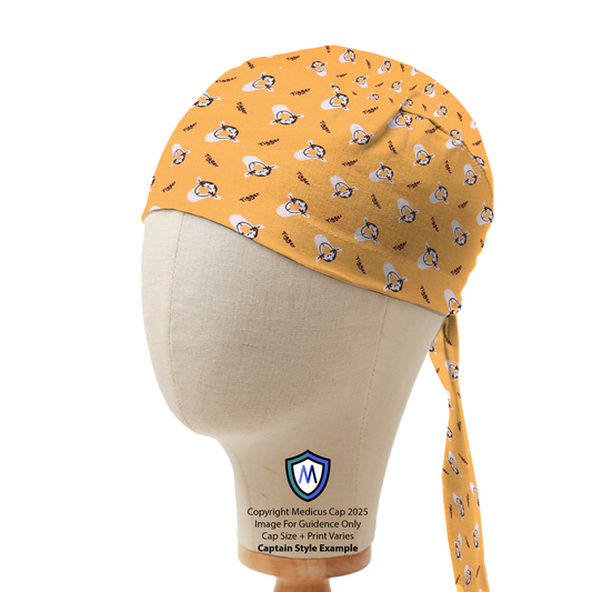 Winnie The Pooh Tigger Repeat Scrub Cap