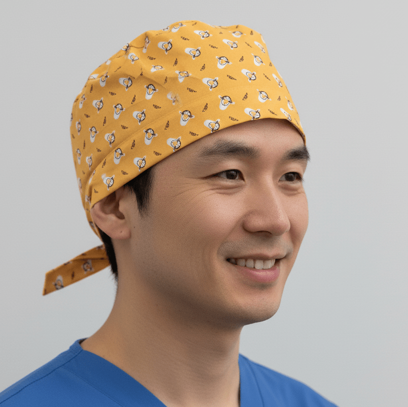 Winnie The Pooh Tigger Repeat Scrub Cap_Fabric