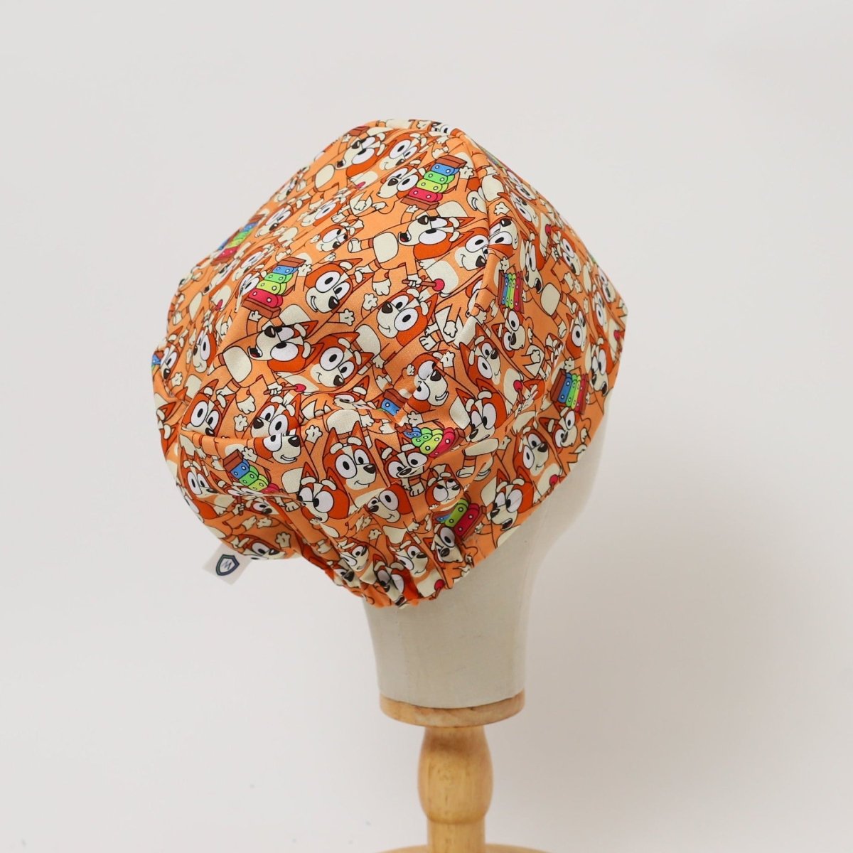 Bluey Bingo On Repeat Scrub Cap