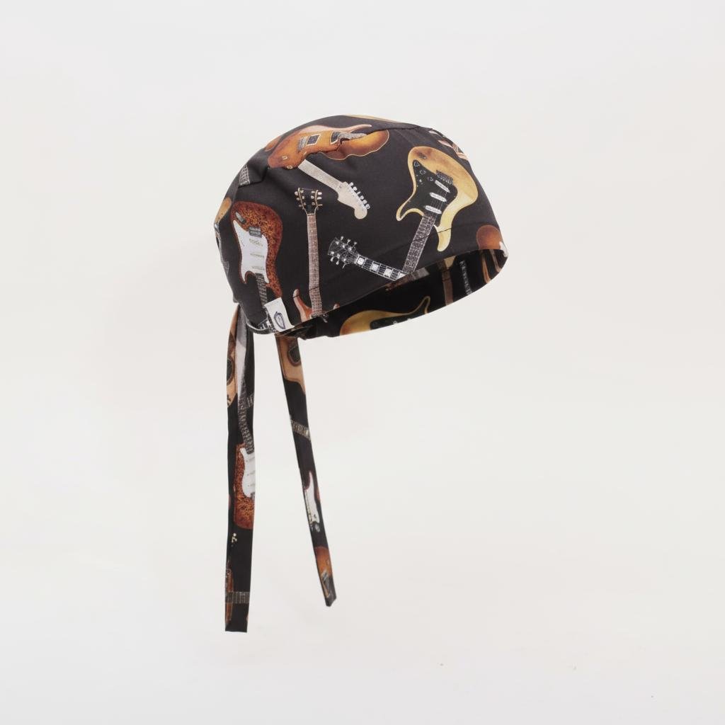 Guitars Acoustic Electric Music Scrub Cap