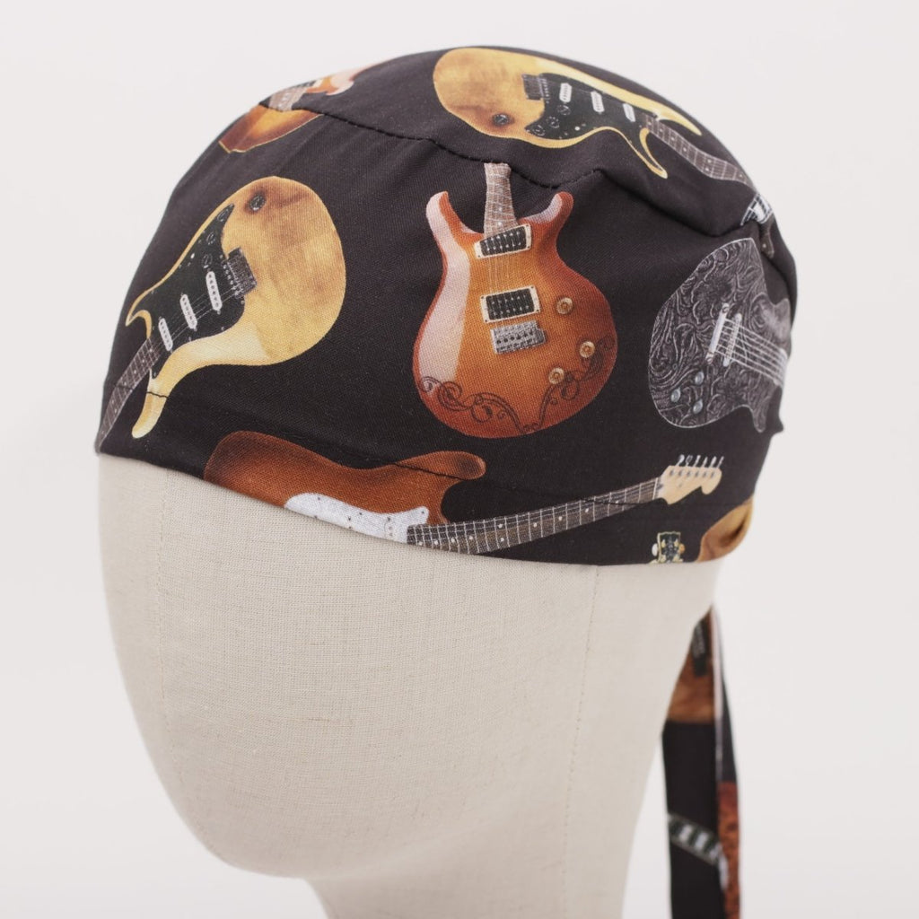 Guitars Acoustic Electric Music Scrub Cap